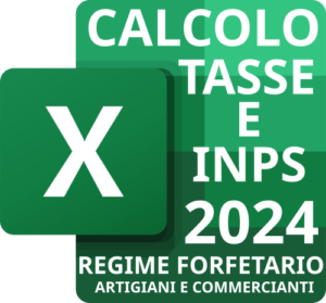 calcolo tasse forfettario 2024