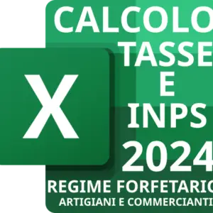 calcolo tasse forfettario 2024