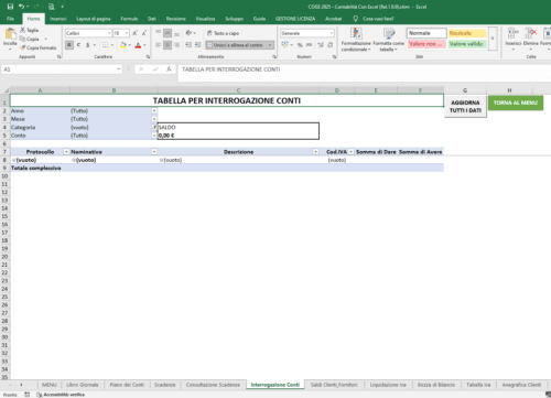 COGE 2025 - Gestione Contabilità con Excel - immagine 12