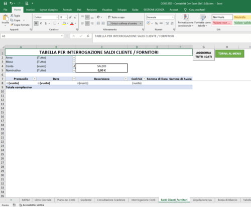 COGE 2025 - Gestione Contabilità con Excel - immagine 13